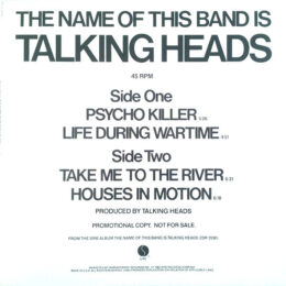 The Name Of This Band Is Talking Heads